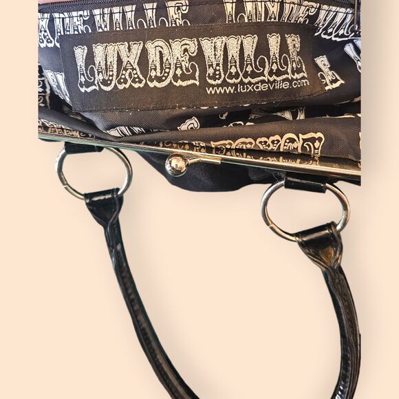 Lux De Ville Velvet Handbag - Picture 4 of 5